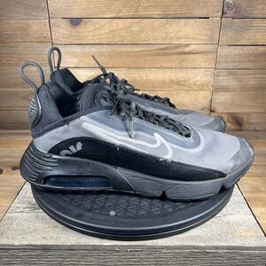 Nike Air Max 2090 Athletic Running Shoe Mens Size 10 Gray Black BV9977-001
